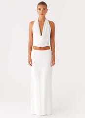 Ashi Maxi Skirt - White