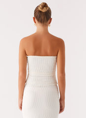 Blakely Tube Top - Ivory