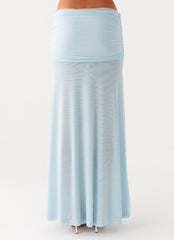 Blaze Maxi Skirt - Blue