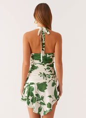 Colt Mini Dress - Verdant Bloom