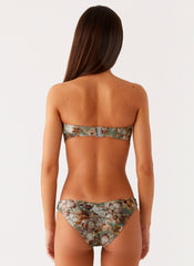 Delta Bandeau Bikini Top - Vintage Blossom