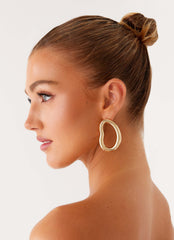 Dona Earrings - Gold