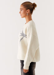 Dreamwood Knit Sweater - Ivory