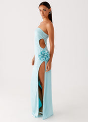 Fenway Strapless Maxi Dress - Mint
