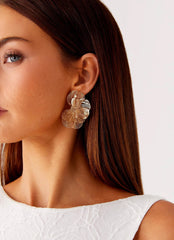 Golden Days Earrings - Gold