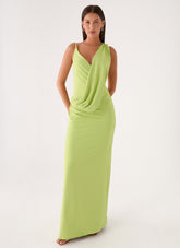 Isamaya Maxi Dress - Lime