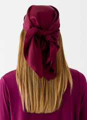 Island Muse Scarf - Plum