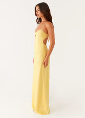 Joanie Maxi Dress - Yellow