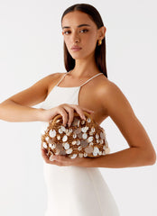 Kadence Clutch Bag - Natural