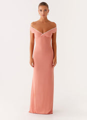 Katiya Maxi Dress - Peach