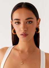 Zania Necklace - Gold