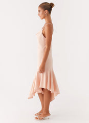 Korby Midi Dress - Pink