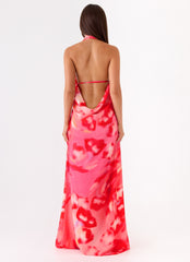 Lalia Maxi Dress - Sun Blushed Bloom