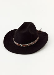 Lone Star Cowboy Hat - Black
