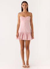 Loulette Mini Dress - Pink