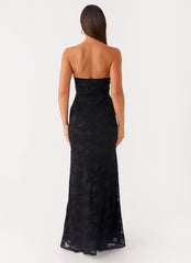 Lunar Maxi Dress - Black