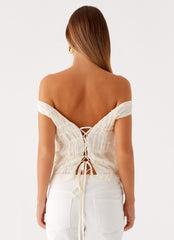 Nebula Top - Ivory
