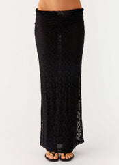 Ophira Maxi Skirt - Black
