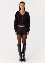 Orla Knit Sweater - Black