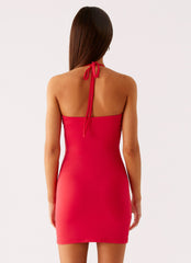 Palm Beach Mini Dress - Pink