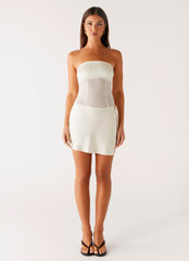 Philomena Mini Dress - Off White