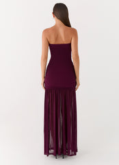 Savaya Maxi Dress - Mulberry