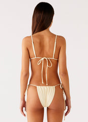 Soffa Bikini Top - Yellow Flower