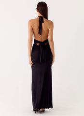 Starlight Nights Maxi Dress - Black