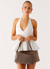 Studio Shoulder Bag - Washed Grey