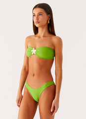 Taiwan Bandeau Bikini Top - Citrus