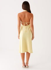 Davies Midi Dress - Yellow