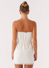 Alina Mini Dress - Ivory