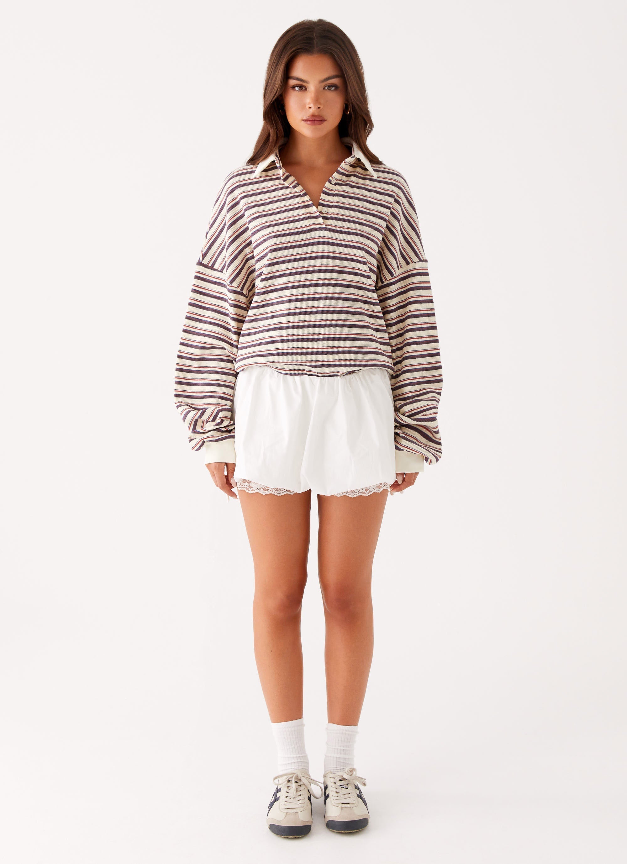 All Mine Bubble Skort - White