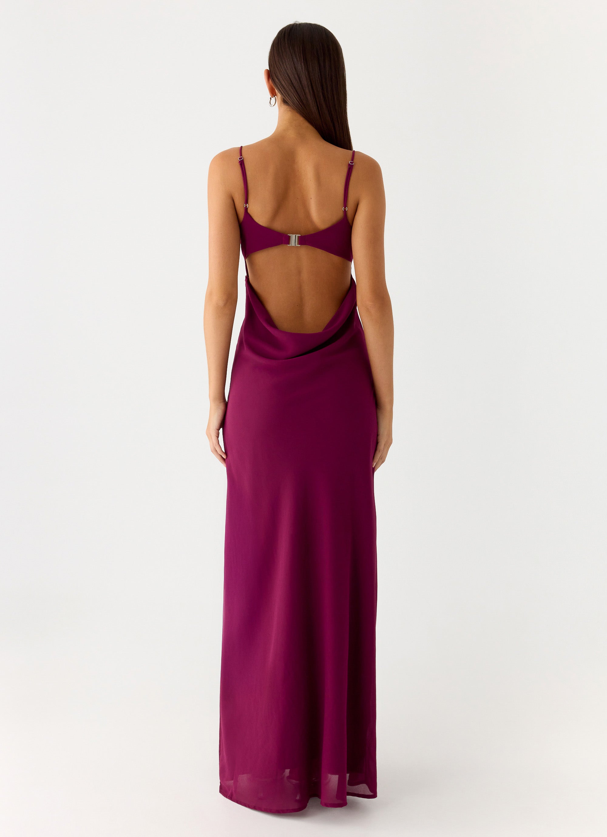 Alouette Maxi Dress - Plum