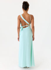 Analia Maxi Dress - Aqua