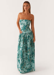 Andorra Maxi Dress - Cloud Nine Floral