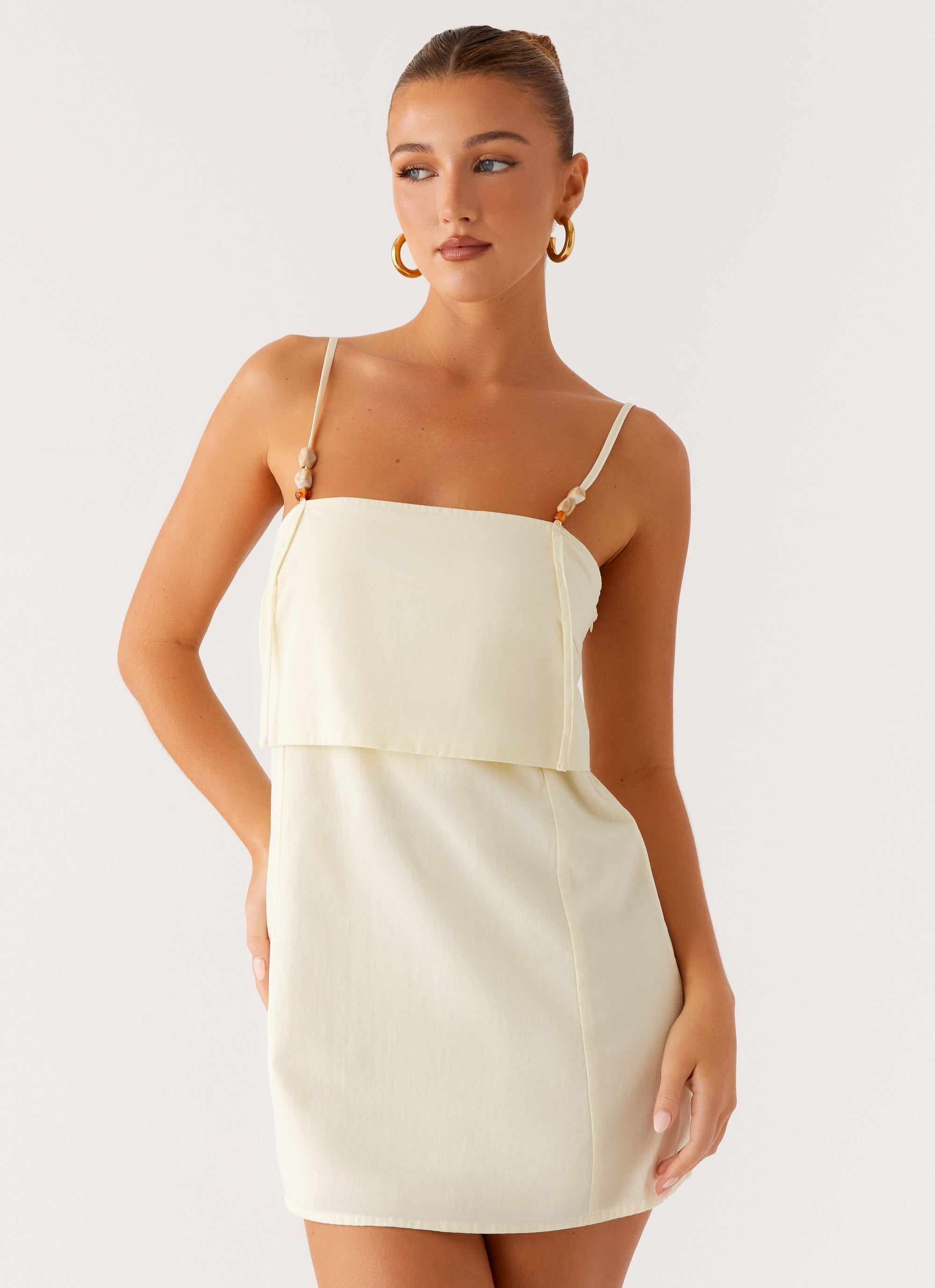 Andres Mini Dress - Butter