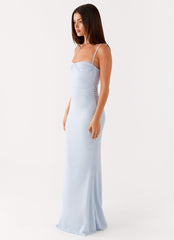 Anna Sophia Maxi Dress - Blue