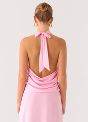 Anuhea Cowl Top - Pink