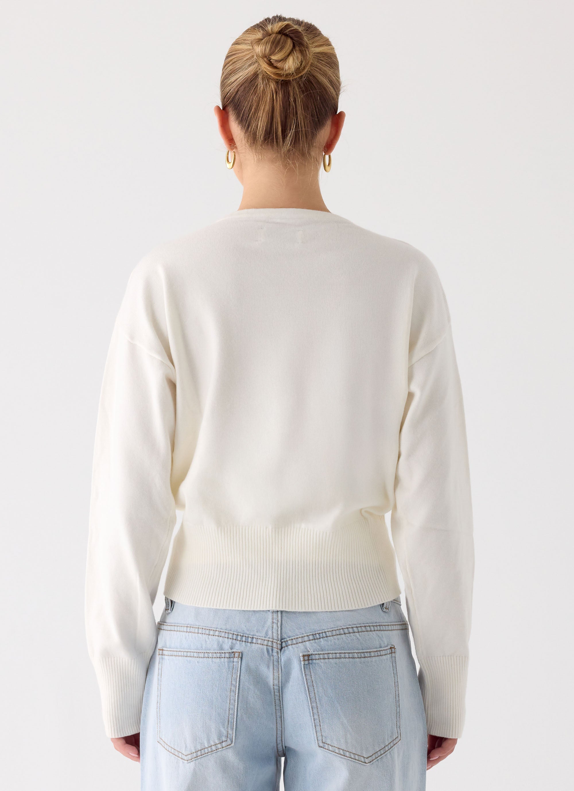 Arthur Knit Cardigan - Ivory