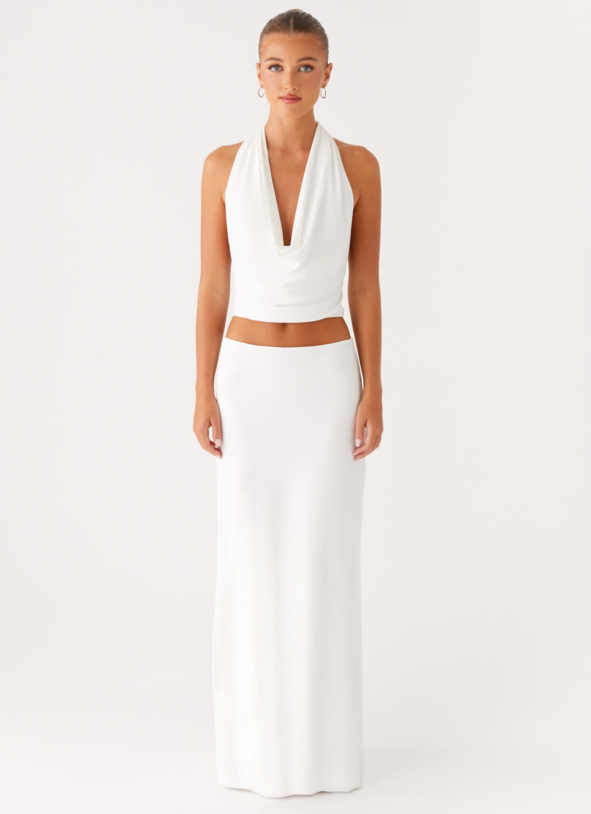 Ashi Maxi Skirt - White