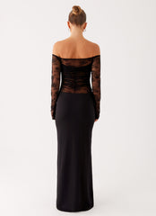 Avi Maxi Dress - Black