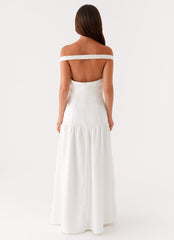 Basel Maxi Dress - White