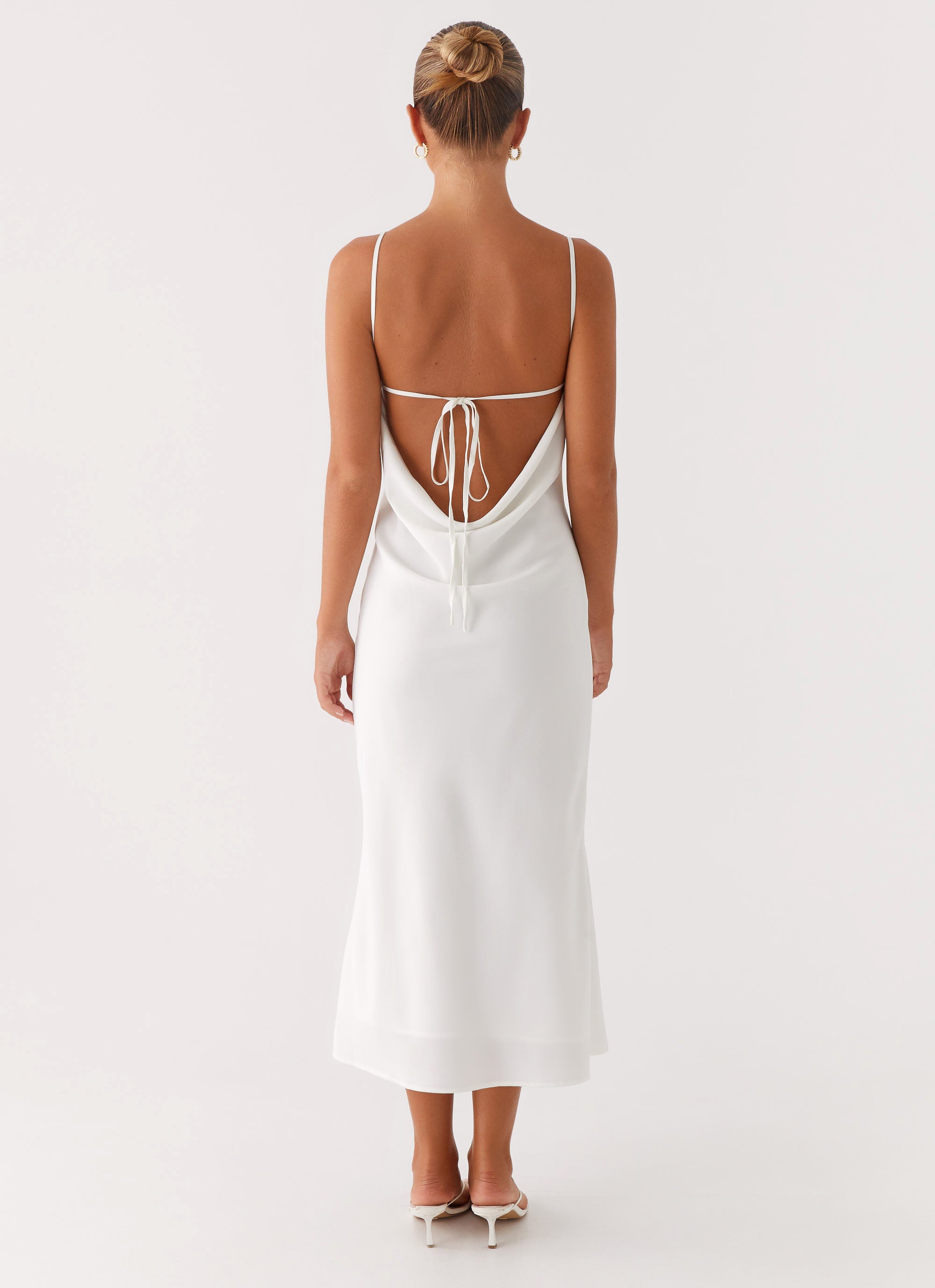 Bentley Midi Dress - White