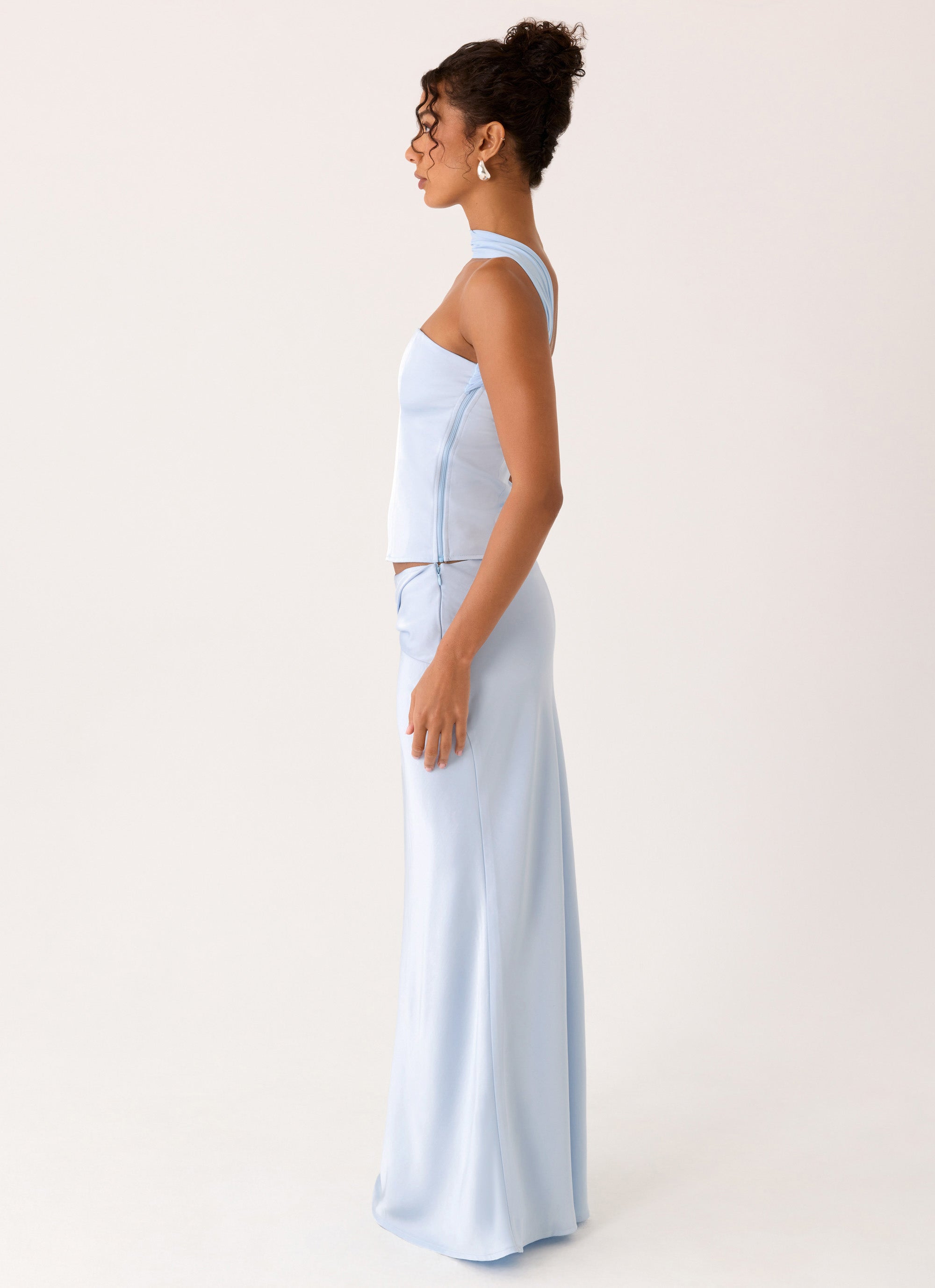 Bridgeta Maxi Skirt - Blue
