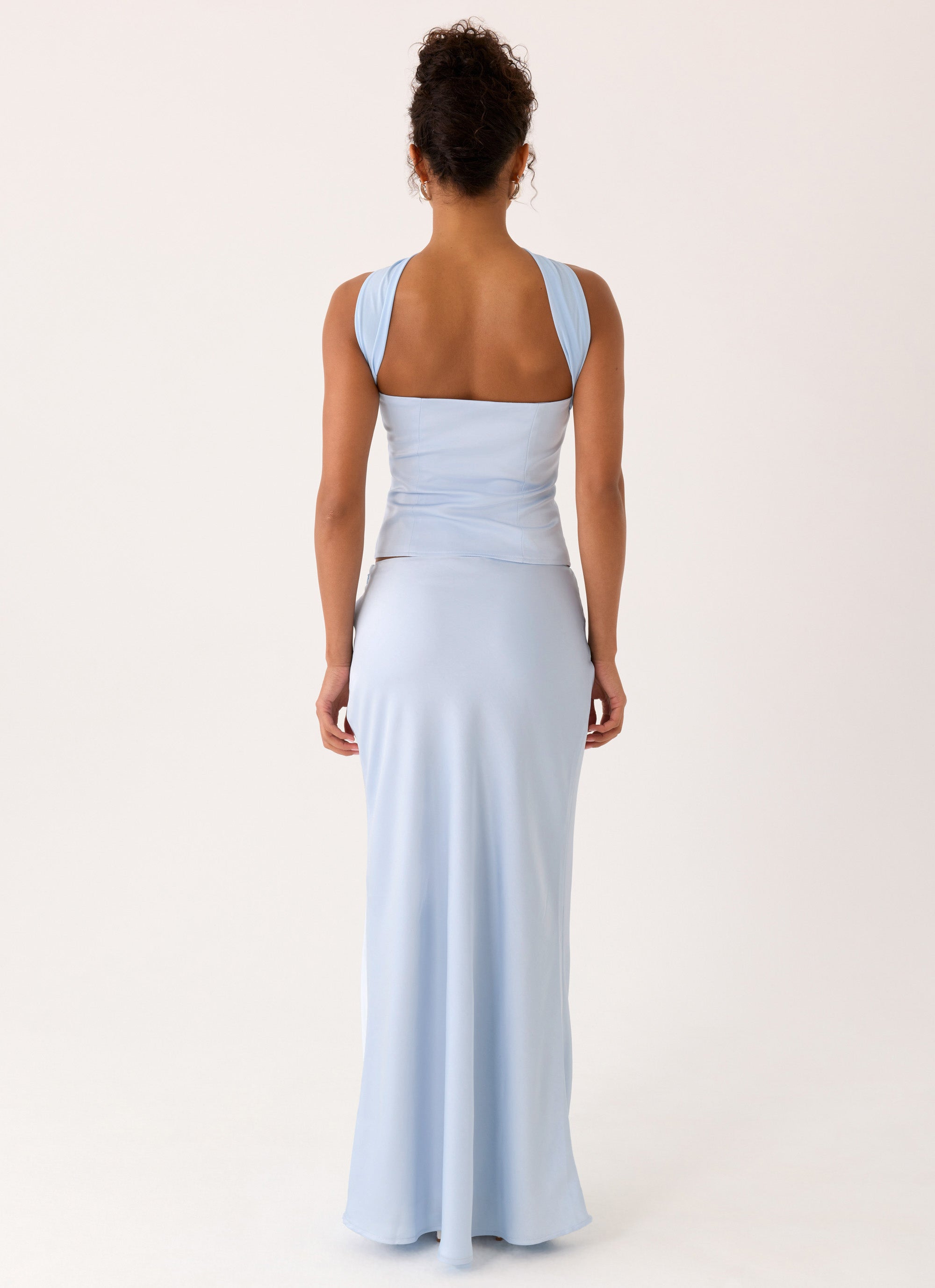 Bridgeta Maxi Skirt - Blue