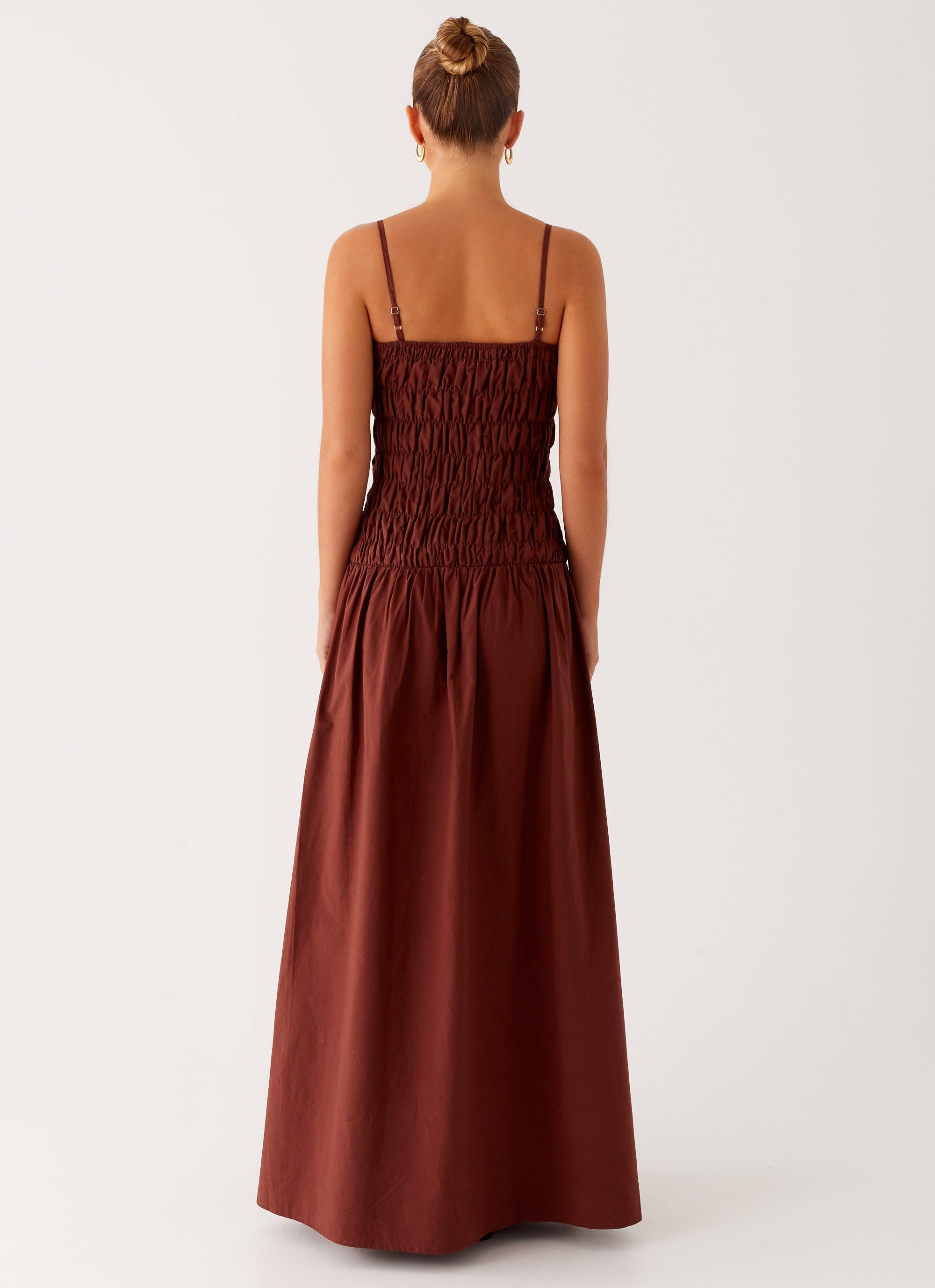 Brooke Maxi Dress - Chocolate