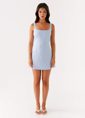Caia Mini Dress - Blue
