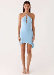 Capri Days Mini Dress - Ice Blue