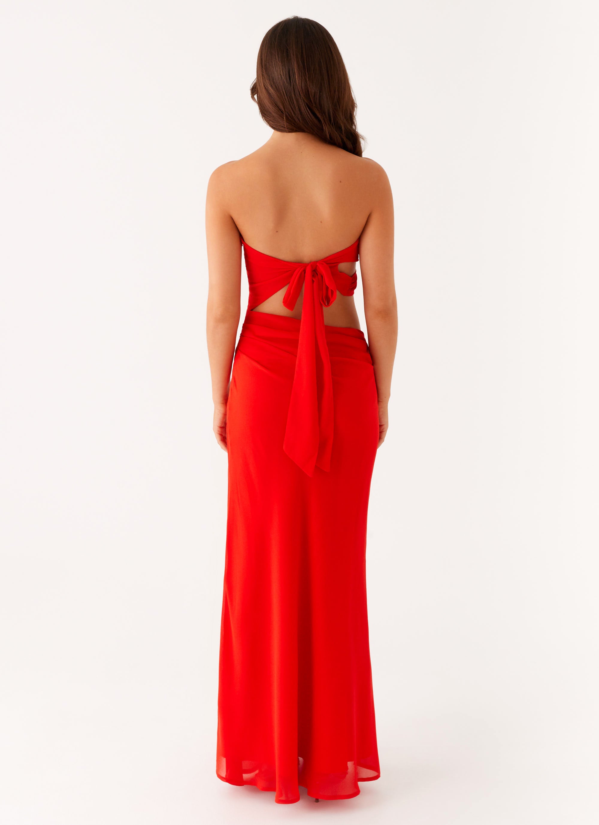 Carla Maxi Dress - Red